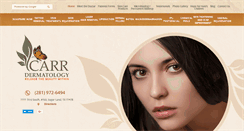 Desktop Screenshot of carrderm.com